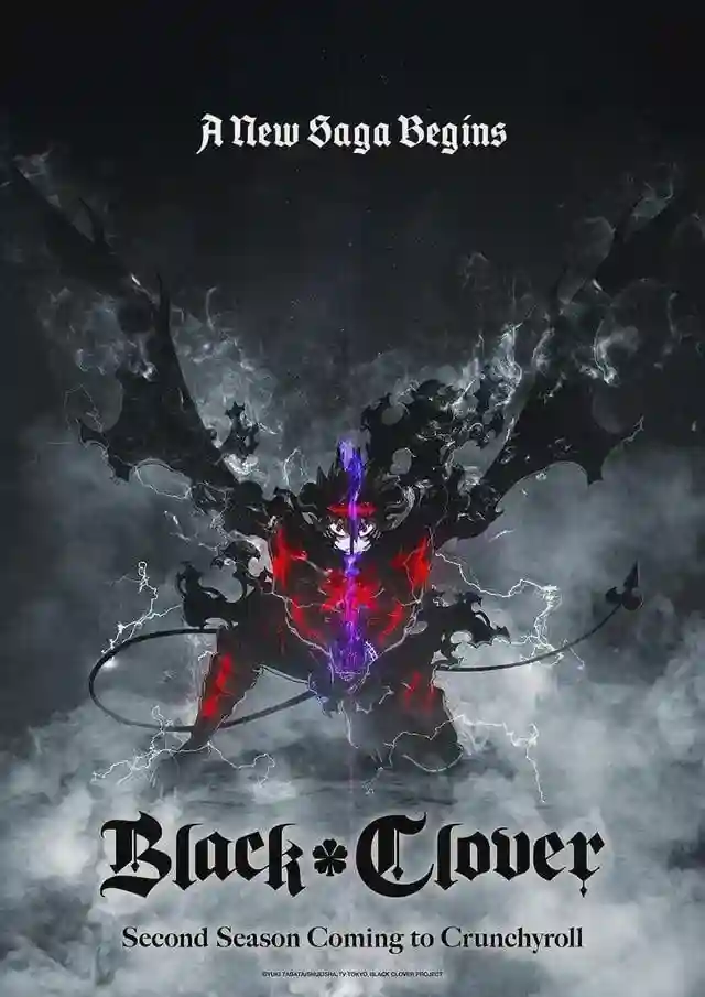 Black Clover volta em 2026 — sem filler, com animação nova e o mangá já encerrado