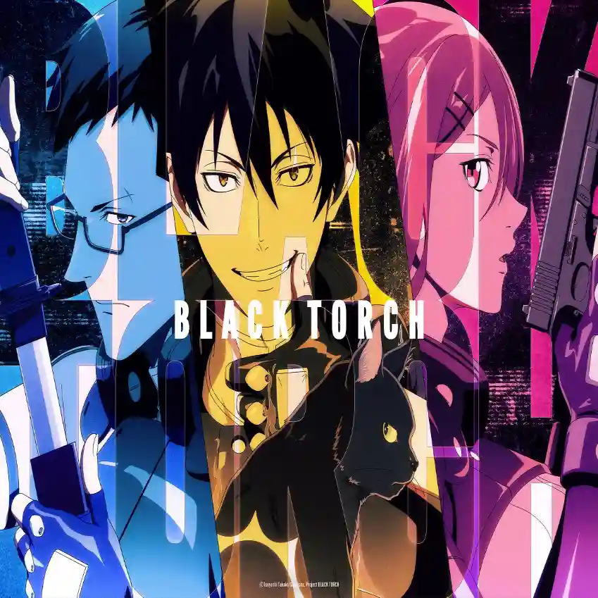 Black Torch estreia em 4 de julho na Crunchyroll — ninja que funde com mononoke e o DNA de Kaiju No. 8