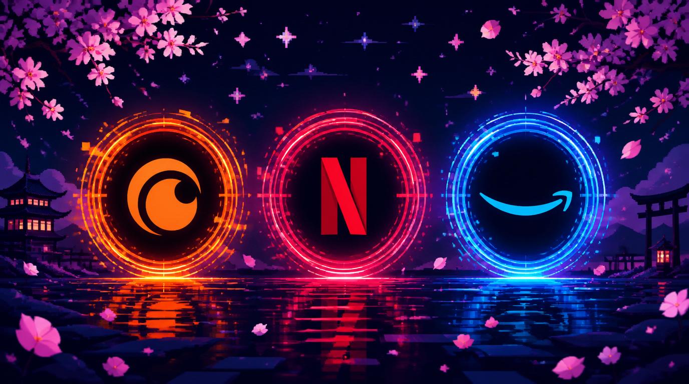 Crunchyroll, Netflix ou Prime: qual plataforma vale mais para fã de anime?