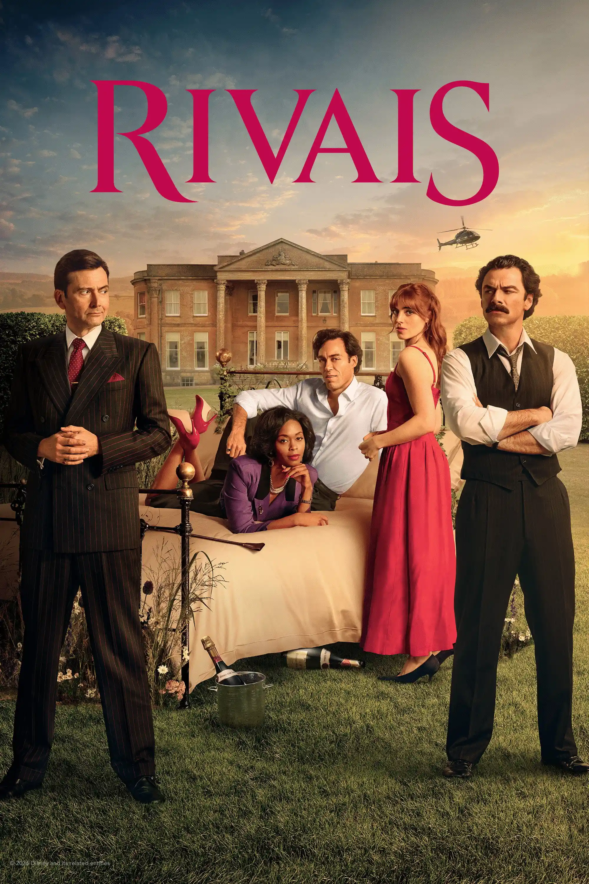 Rivals T3 confirmada — o Disney+ não estava brincando com seu 'bonkbuster' favorito